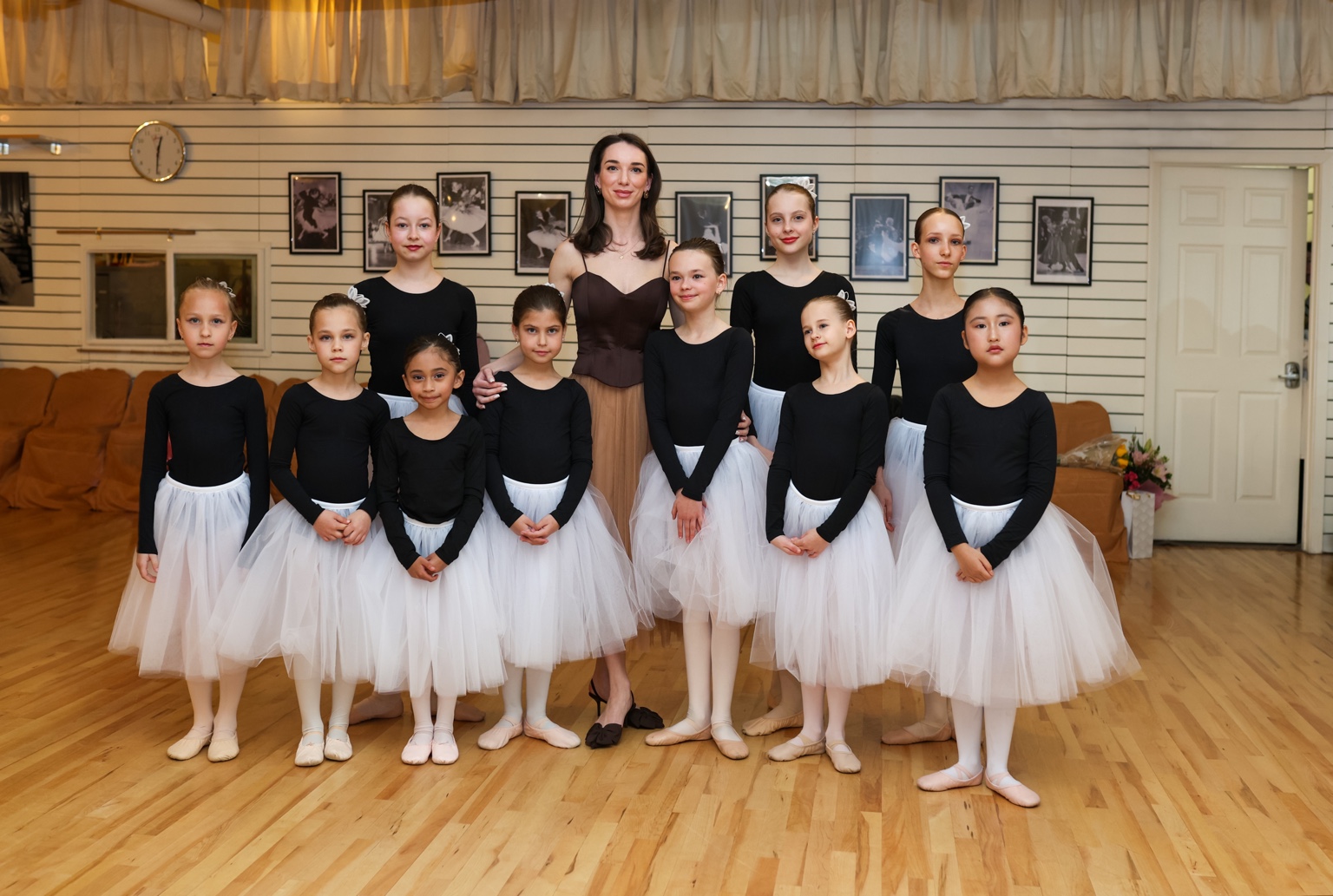 Ballet Level 1–4 students
