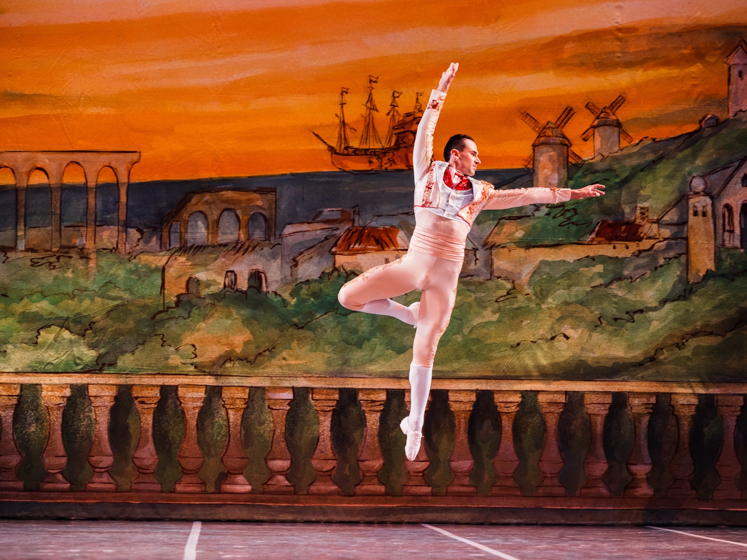 Boris Yastrub performing on stage