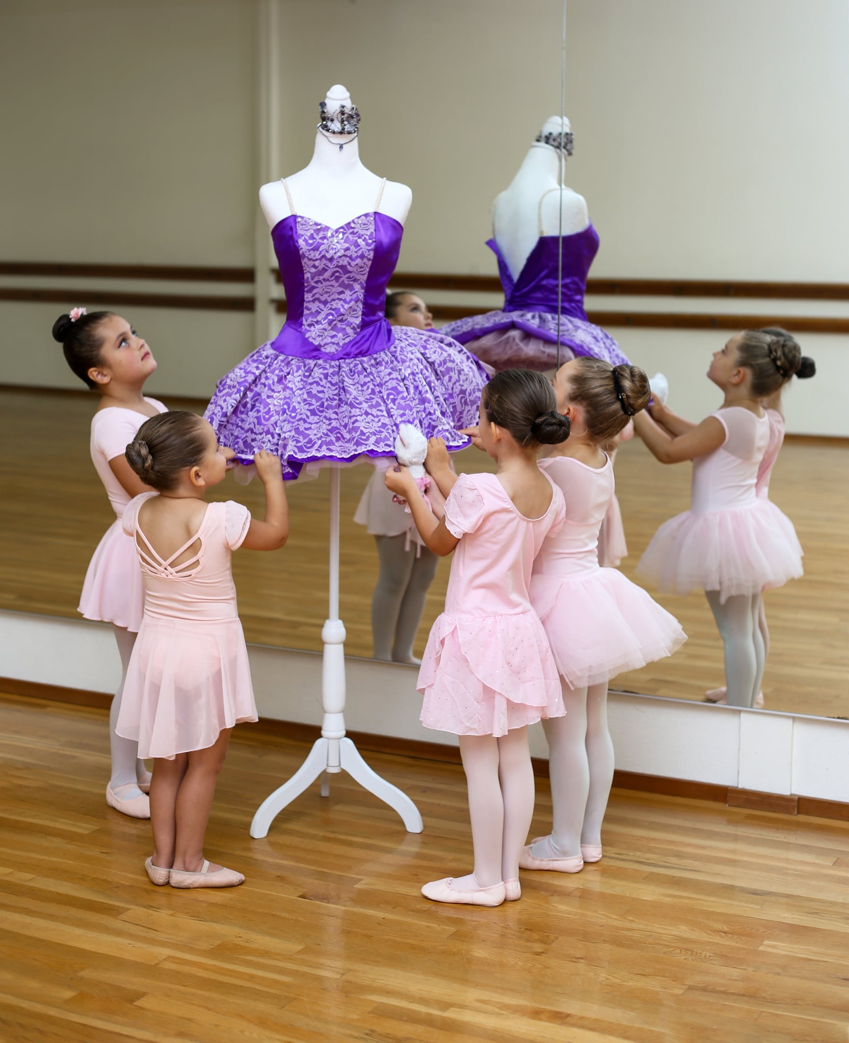 Kids Ballet students