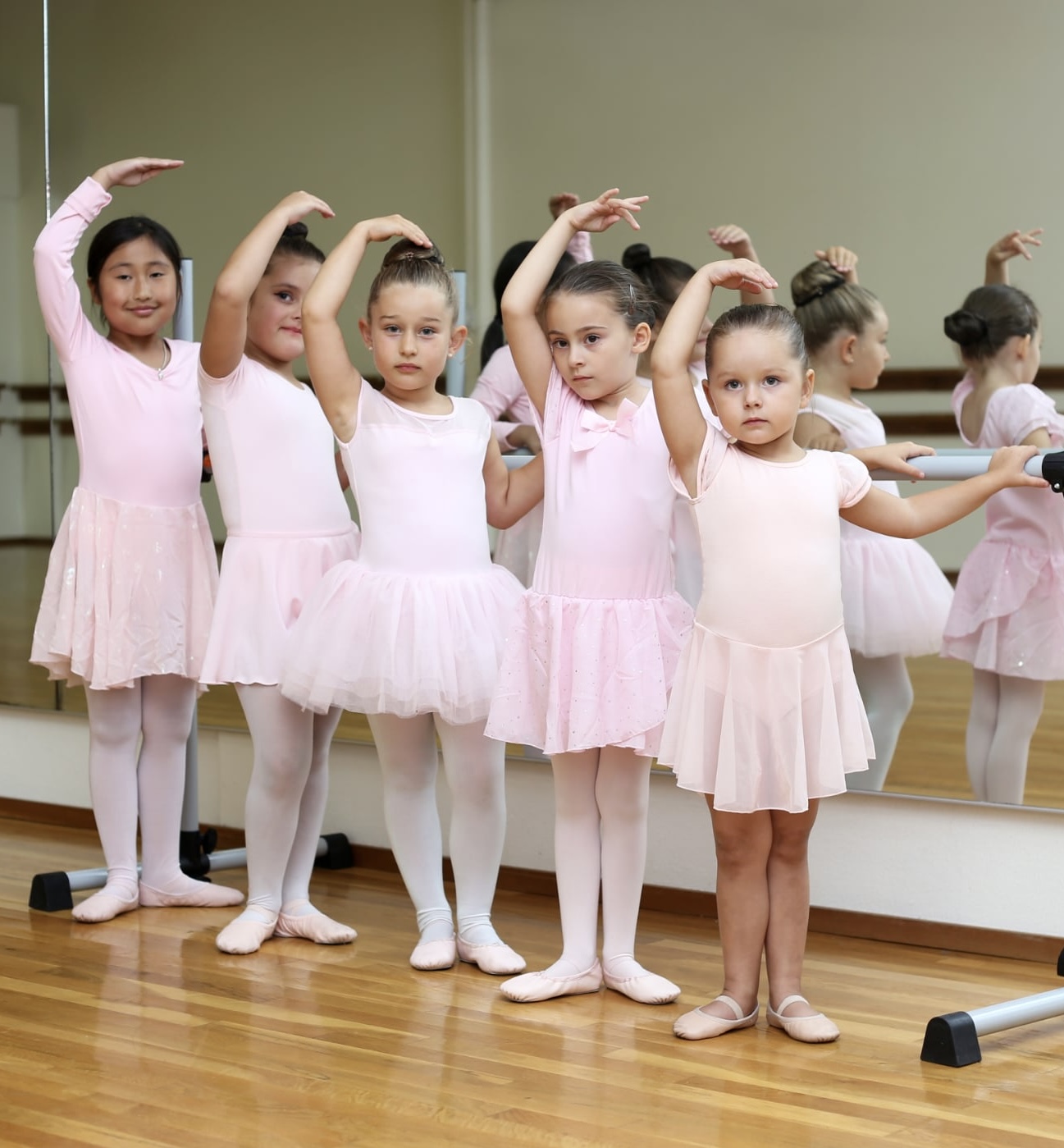 Kids Ballet students in class